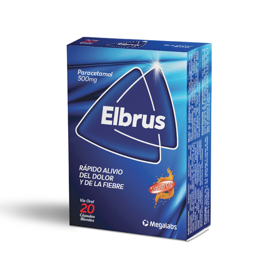 Capsula blanda elbrus 500 mg x 20 463915