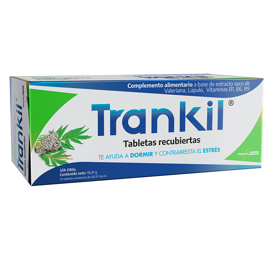 Trankil tabletas recubiertas x 20 463922