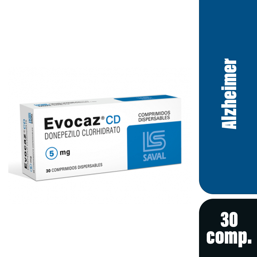 Evocaz 5mg ecuaquimica - saval comprimidos 463931