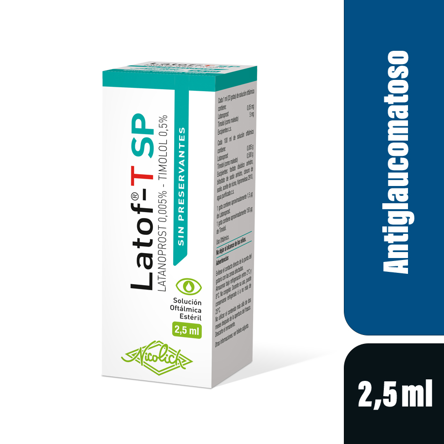 Latof t sp sol-oftx0.005/0.5%x2.5ml 463934