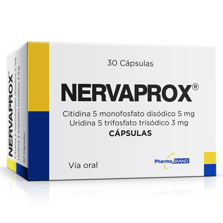 Nervaprox 5/3mg leterago - pharmabrand cápsulas 463989