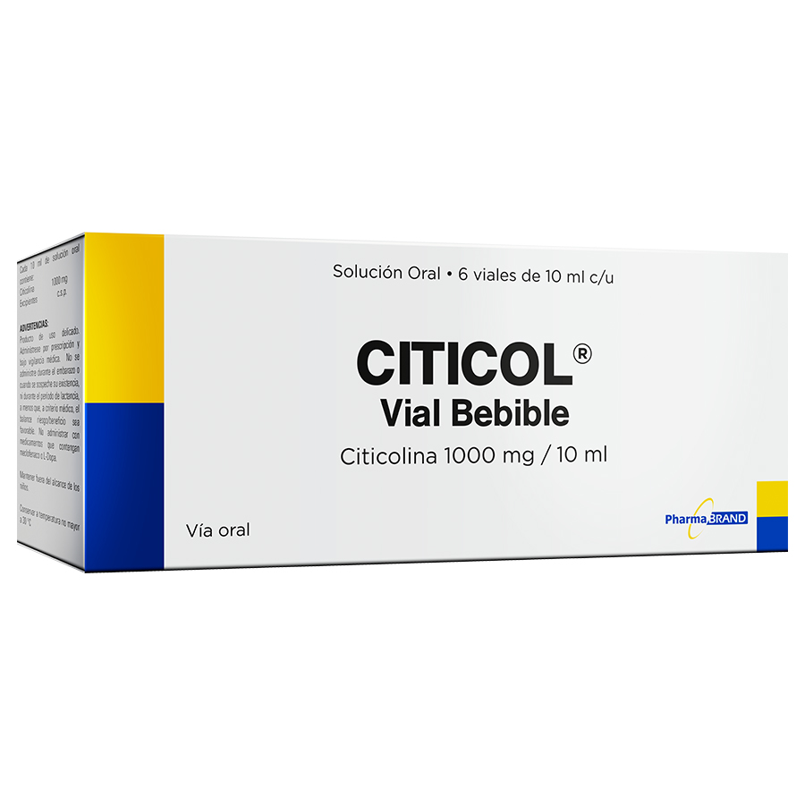 Citicol 1000mg leterago - pharmabrand solución bebible 464021