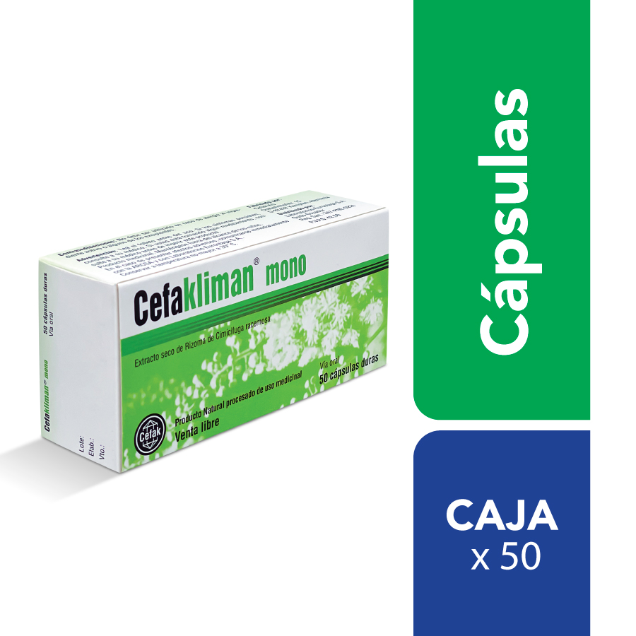 Cefakliman 2.675 mg cápsulas x 50 464058