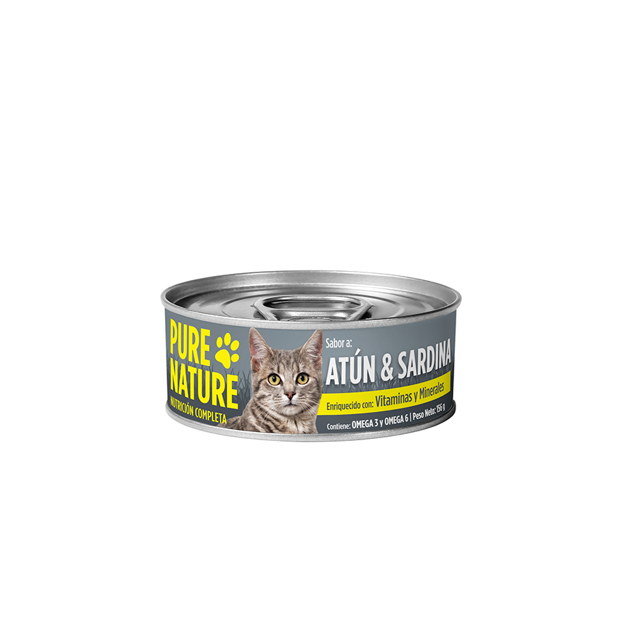 Alimento para gato nature atun-sardina 156 g 464157