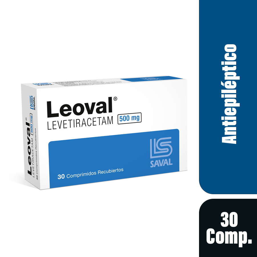 Leoval 500mg ecuaquimica - saval comprimido recubierto 464179