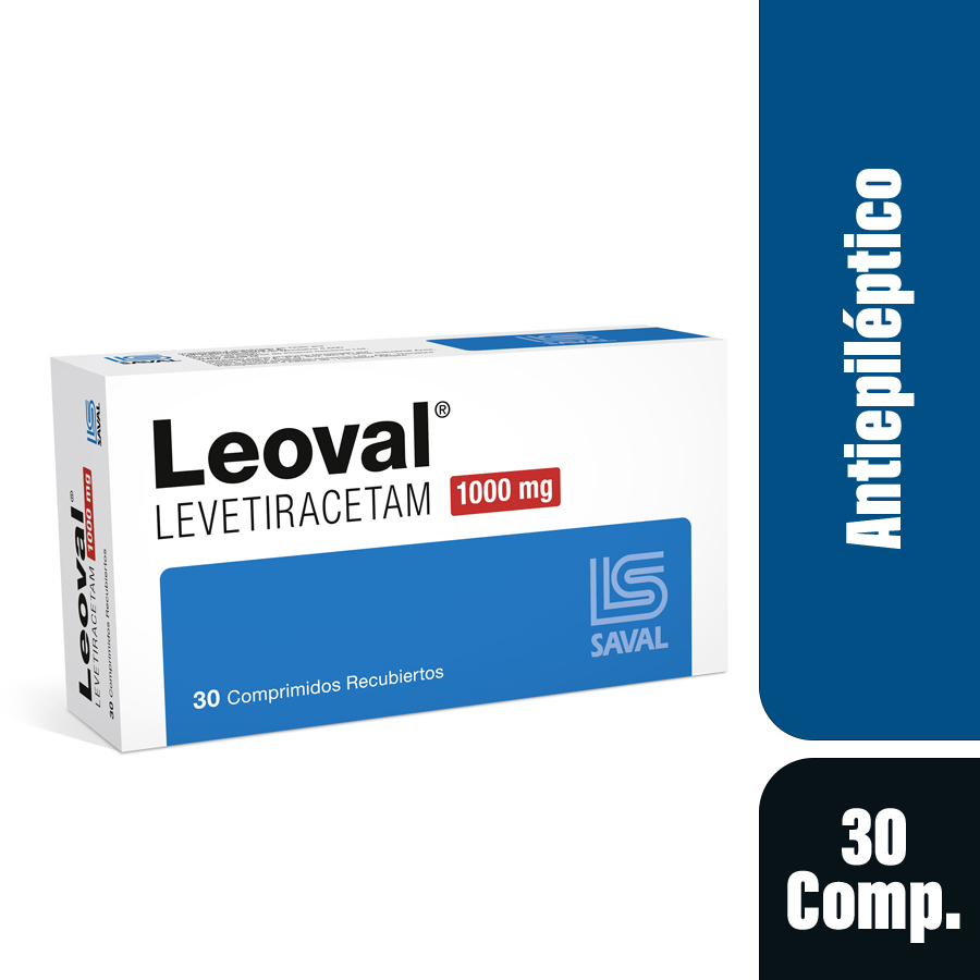 Leoval 1000mg ecuaquimica - saval comprimido recubierto 464185