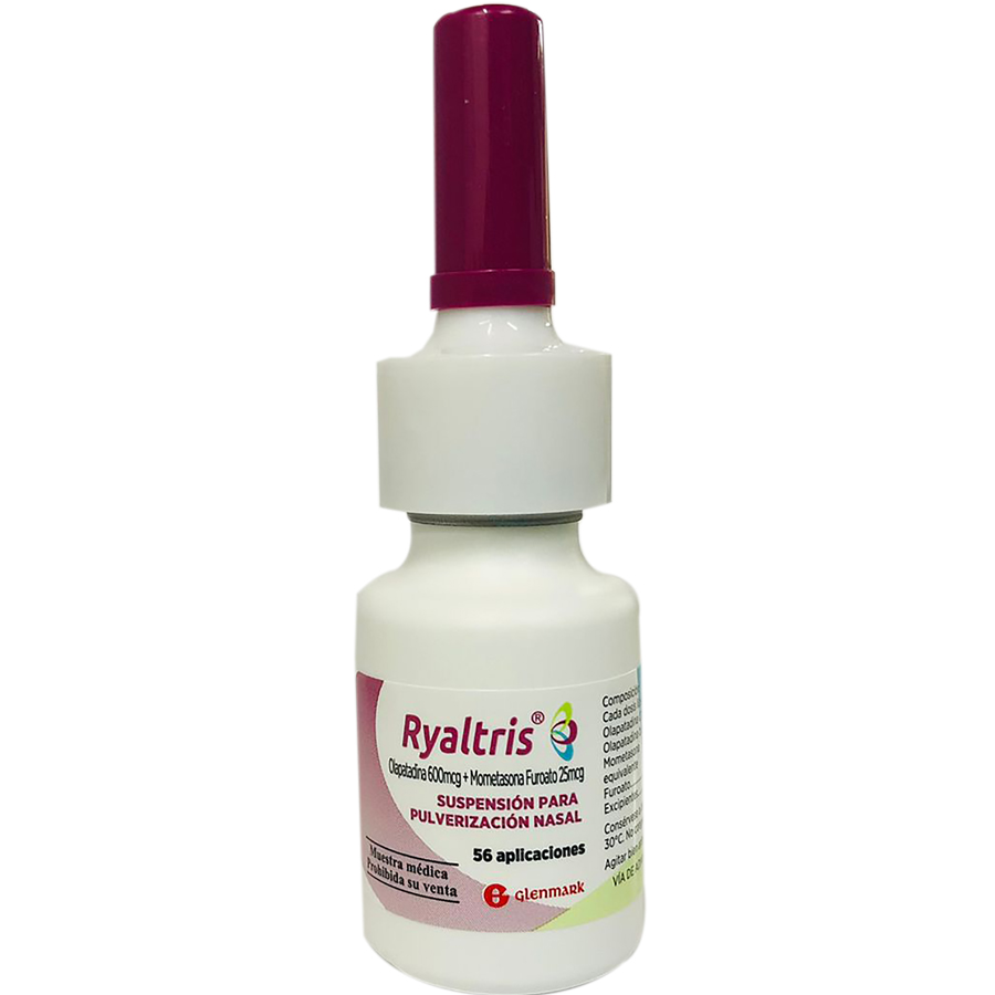 Ryaltris 0.60/0.025g leterago - glenmark suspensión nasal 464228