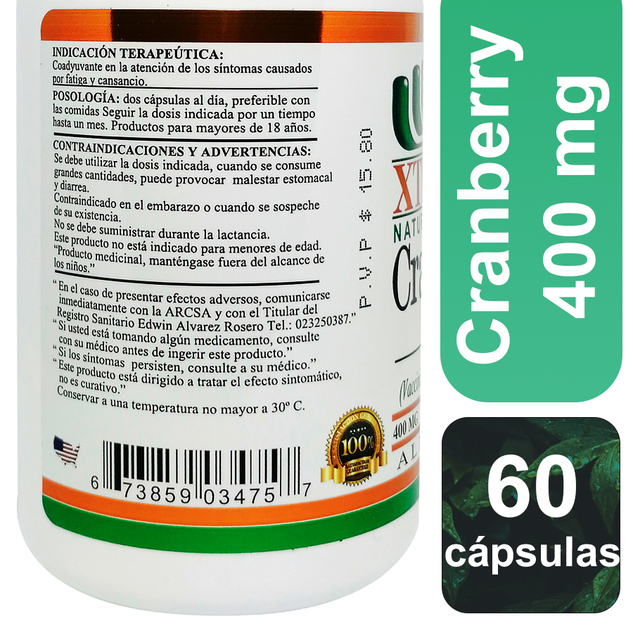 Multivitamínico xtralife cápsulas x 60 464232