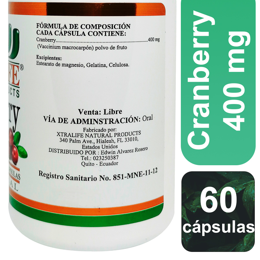 Multivitamínico xtralife cápsulas x 60 464232