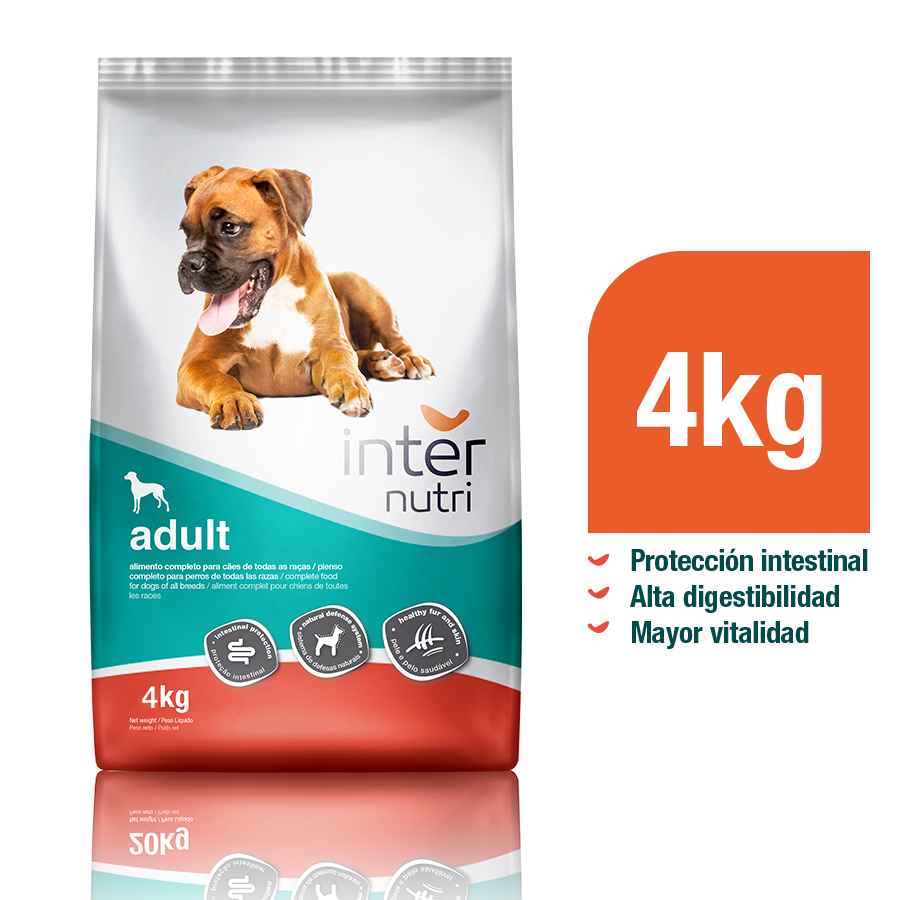 Alimento para perro internutri adulto 4 kg 464340