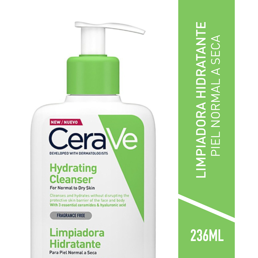 Cerave limpiadora hidratante 236 ml 464361